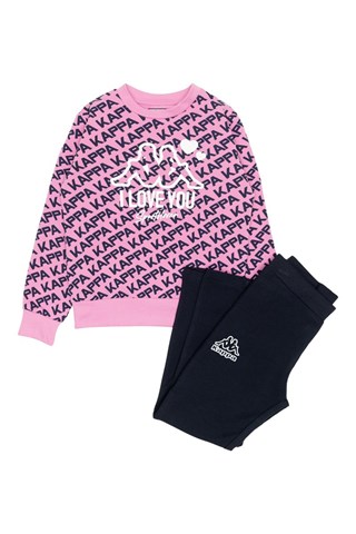 Sweat et pantalon - Rose et noir