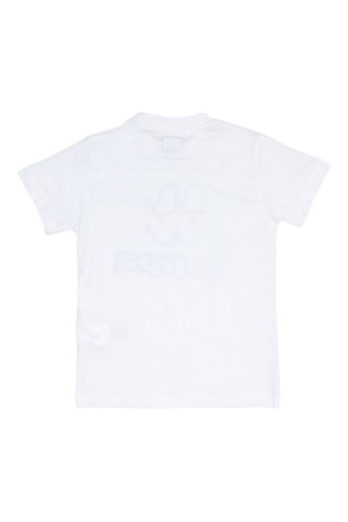 T-shirt et short - Blanc et bleu cobalt