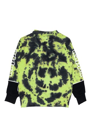 Ensemble sweat et jogging - Vert clair et noir