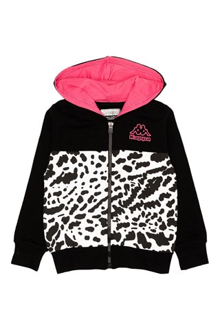 Ensemble veste à capuche et jogging  - Noir et blanc