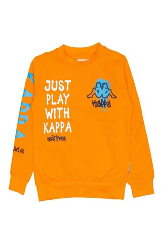 Ensemble sweat et jogging - Orange et noir