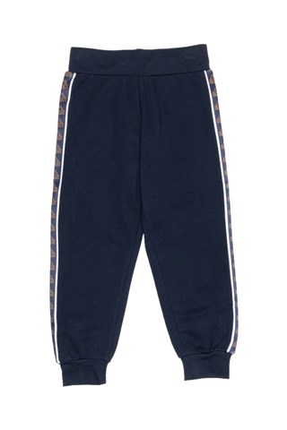 Ensemble sweat et jogging - Jaune et bleu foncé