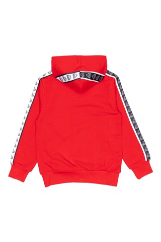 Ensemble sweat à capuche et jogging - Rouge et noir