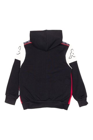 Ensemble sweat à capuche et jogging - Noir et rouge