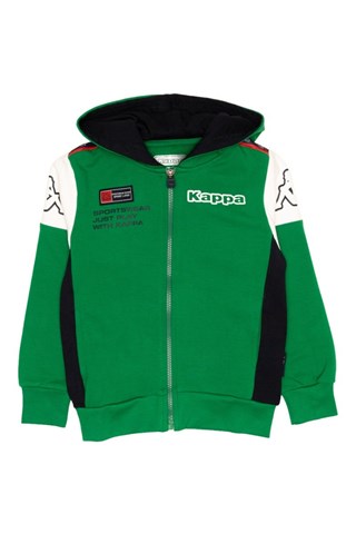 Ensemble sweat à capuche et jogging - Vert et noir