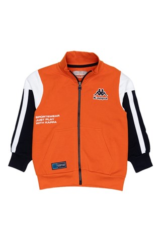 Ensemble veste et jogging - Orange et noir