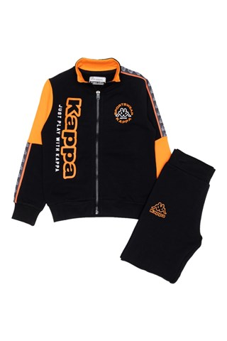 Ensemble veste et jogging - Noir et orange