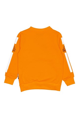 Ensemble sweat et jogging - Orange et bleu foncé