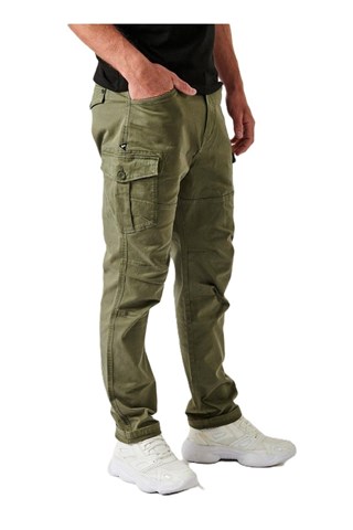 Pantaloni cargo Kalis - Kaki