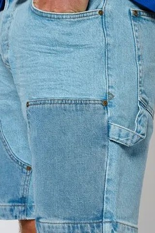 Shorts in jeans Emrik - Blu