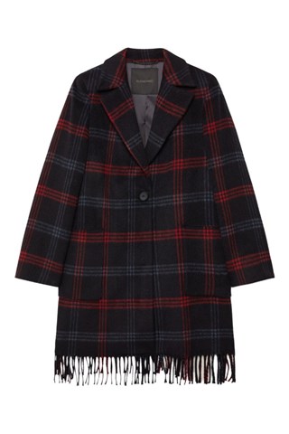 Abrigo de lana - Azul oscuro