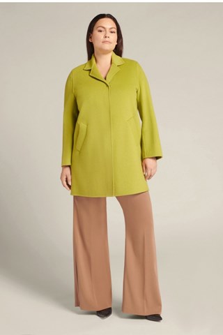 Abrigo de lana - Verde