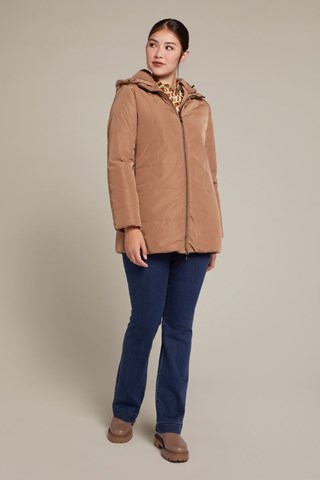 Anorak con capucha - Marrón