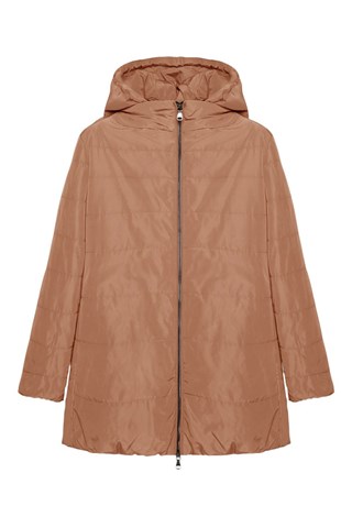 Anorak con capucha - Marrón