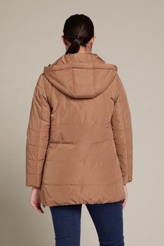 Anorak con capucha - Marrón