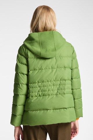 Anorak con capucha - Verde