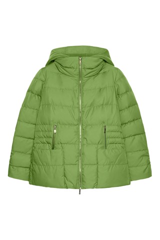 Anorak con capucha - Verde
