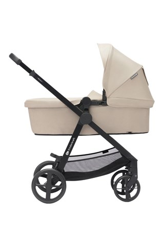 Silla de paseo Newly 3 en 1 Mink Pro  - Desde recién nacido - Hasta 22 kg - Negro y beige