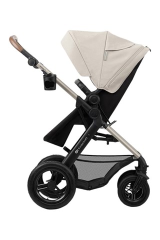 Silla de paseo 4 en 1 + accesorios Moov 2 Eva Wheels - Gris