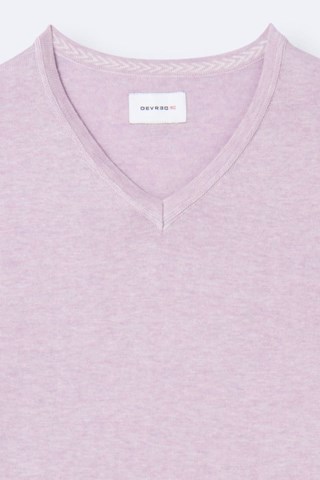 Camisola em algodão biológico - Violeta