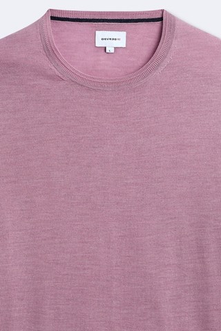 Camisola em lã mérino - Rosa