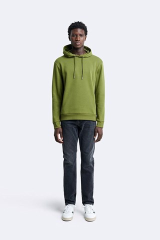 Sweat regular com capuz - Verde