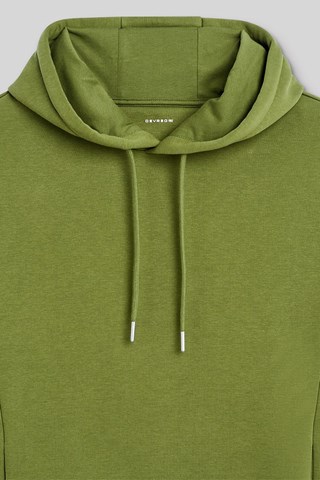 Sweat regular com capuz - Verde