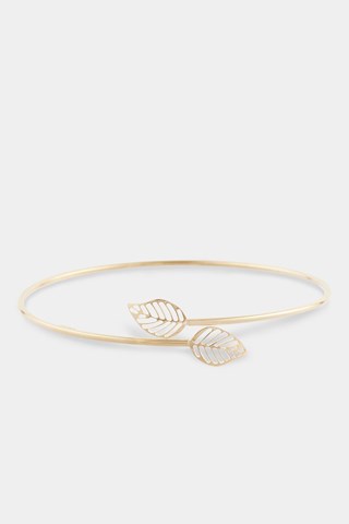 Pulseira rígida Petal Ouro amarelo