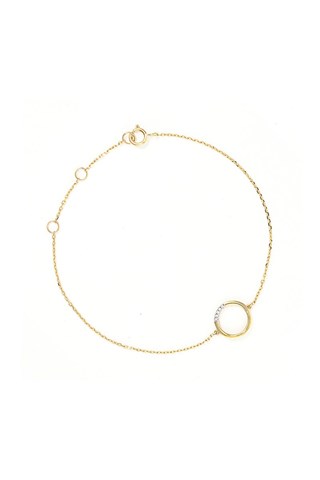 Pulseira Cercle Ouro amarelo e diamantes