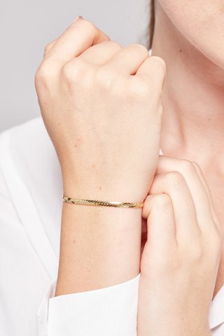 Pulseira Maille Colina  Ouro amarelo