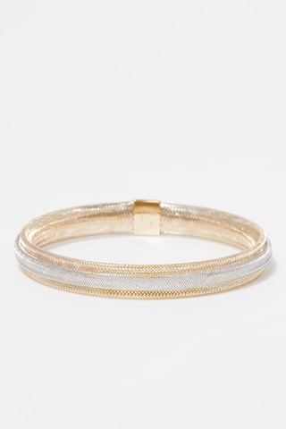 Pulseira Vico Scintillant Ouro branco e amarelo