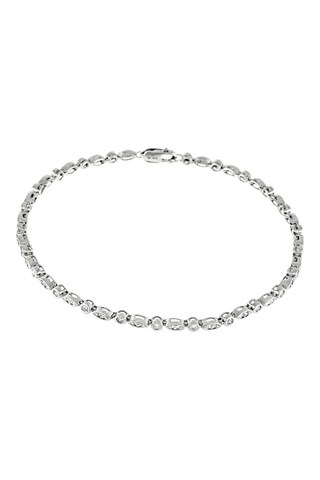 Pulseira Ligne de Chance  Ouro branco e diamantes