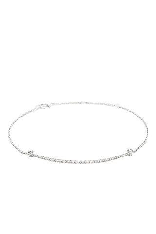 Pulseira Ligne de Diamants Ouro branco e diamantes