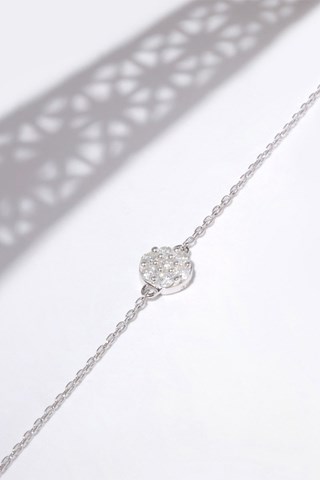 Pulseira A la Folie, pour la Vie Ouro branco e diamantes
