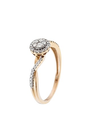 Anel Mon idéal Ouro amarelo e diamantes