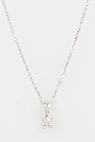 Pendente Diamant Ouro branco e diamantes
