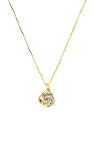 Pendente Trior  Ouro amarelo e diamantes