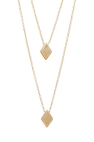 Colar tripla fileira Ouro amarelo