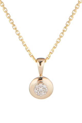 Pendente Bombe Ouro amarelo e diamantes