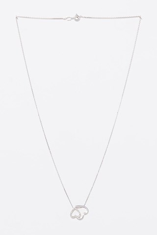 Pendente Two Ever Ouro branco e diamantes