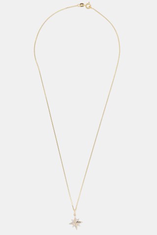 Pendente Stellina - Ouro branco, ouro amarelo e diamantes