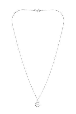 Pendente Nola Ouro branco e diamantes