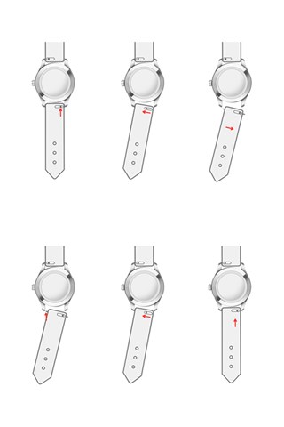 Stalen Quartz Horloge met Diamant - Zilverkleurig en Roségoudkleurig - Monica Monaco