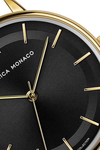 Stalen Quartz Horloge met Diamanten