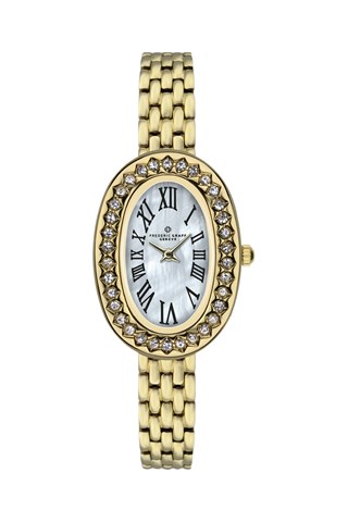 Stalen Quartz Horloge - Goudkleurig