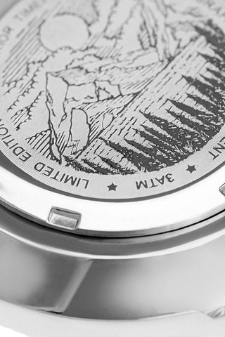 Stalen Quartz Horloge - Zilverkleurig - Frederic Graff