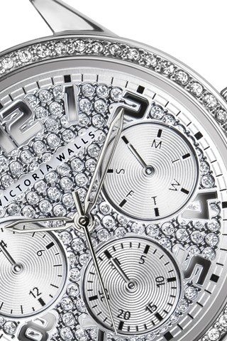 Stalen Quartz Horloge - Zilverkleurig