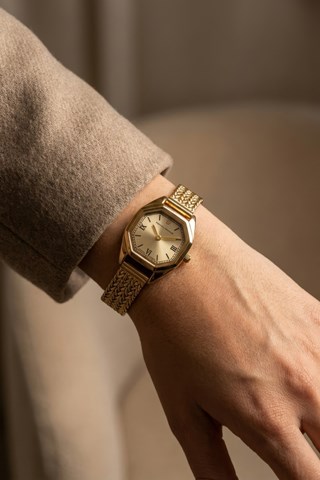 Stalen Quartz Horloge