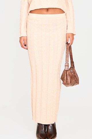 Falda larga - Rosa empolvado - Pretty Little Thing