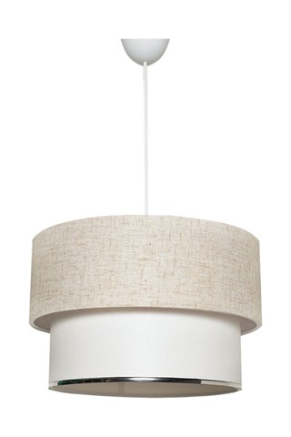 Suspension TM121 - Blanc et beige - 60 W